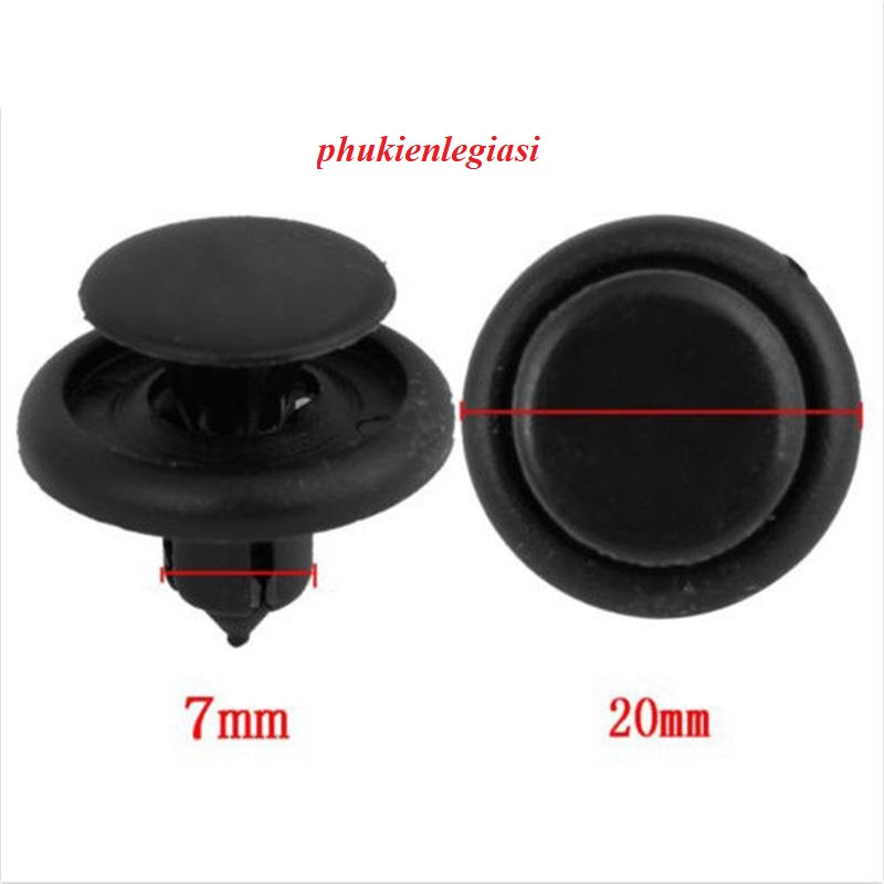 Nút Nhấn Nhựa Tròn 7mm Thay Thế cho nhiều dòng xe Xe Hơi hàng OEM Mitsubishi grandis