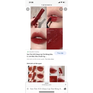 son 3ce đỏ cam