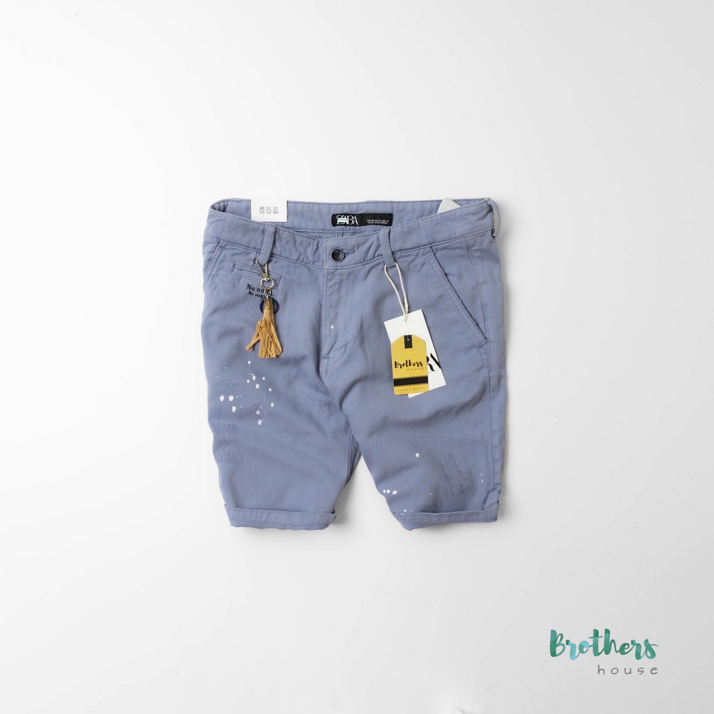 |Xịn| Quần đùi / quần short nam zara chất denim cao cấp cực bụi, form trên gối trẻ trung
