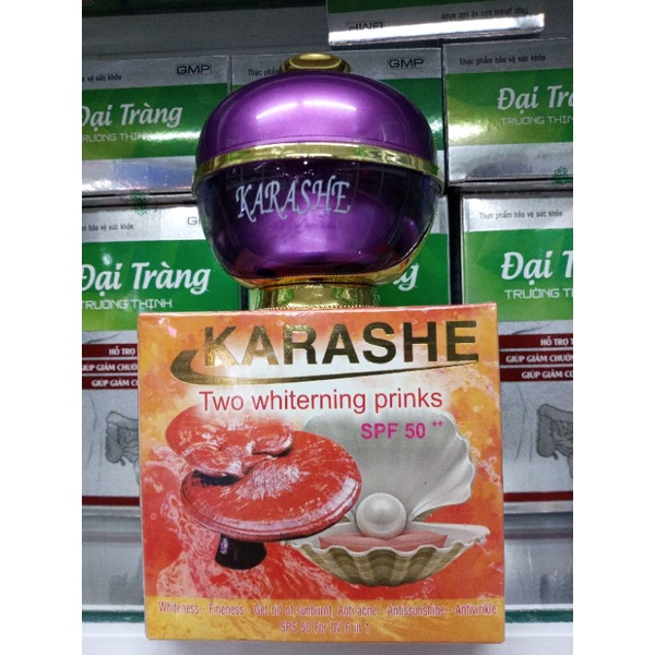 kem karashe nhật nhập khẩu nám sạm,tàn nhang, trắng da ,se khít lỗ lông ( hộp 25g)