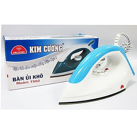 BÀN ỦI KHÔ KIM CƯƠNG CHỐNG T602 HÀNG CHÍNH HÃNG (MÀU NGẪU NHIÊN)