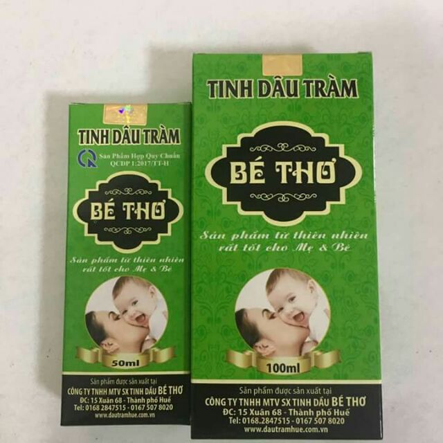 ✅Dầu tràm Bé Thơ chai 100ml RẺ NHẤT SHOPEE (date mới)