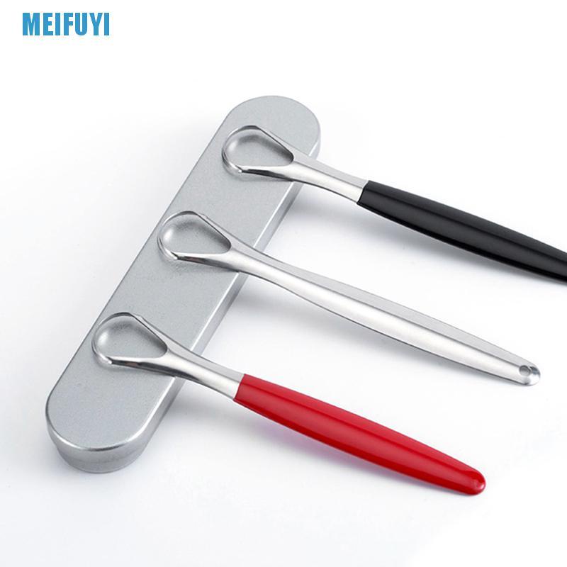 Cây cạo lưỡi bằng thép không gỉ vệ sinh răng miệng có thể tái sử dụng