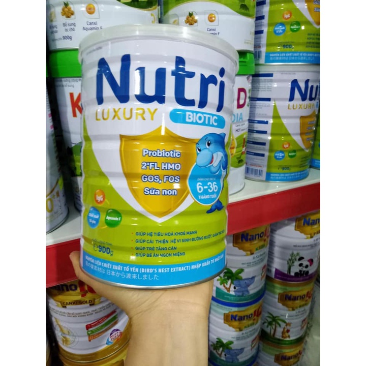 SỮA 𝙉𝙐𝙏𝙍𝙄 𝙇𝙐𝙓𝙐𝙍𝙔 𝑩𝑰𝑶𝑻𝑰𝑪 HỘP 400G/900G
