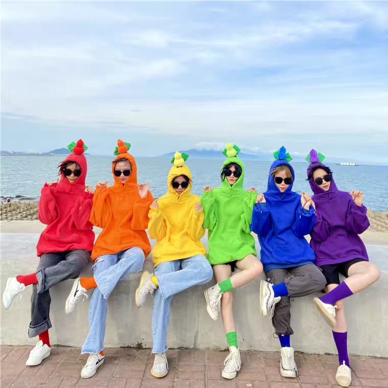 ÁO HOODIE HOA QUẢ NGỘ NGHĨNH