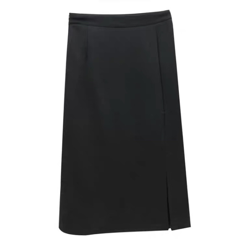 Chân váy dáng dài xẻ tà bigsize ulzzang order