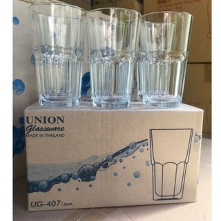 Set 6 cốc trà chanh( loại bé )coffee house 300ml ug 407 (hàng Thailand loại 1 )