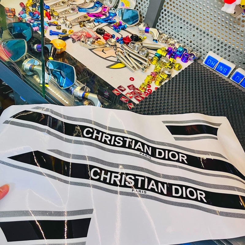 Tem Bộ Scoopy Phiên Bản Dior in camay ánh kim cực đẹp ✌