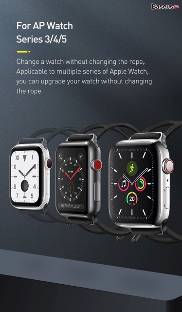 Dây đeo thể thao Baseus dùng cho Apple Watch Series 4-5