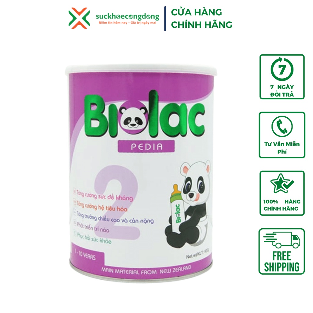 Sữa Biolac PEDIA  (900g)