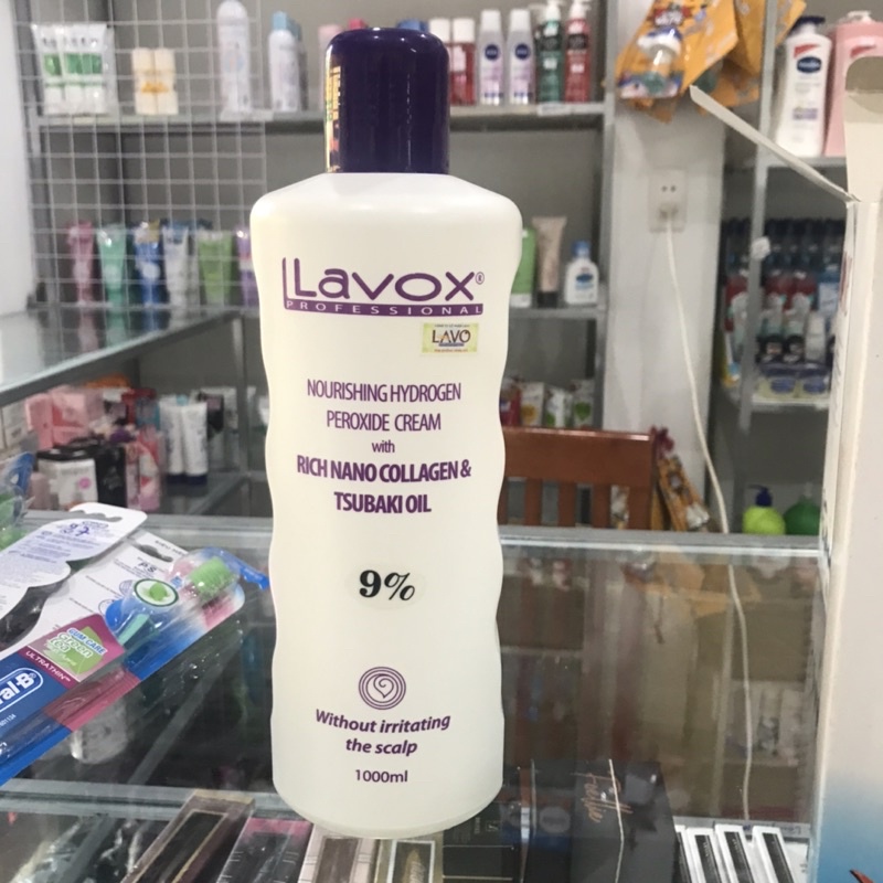 OXY NHUỘM TÓC CAO CẤP LAVOX - 3% – 6% – 9% – 12% 1000ML