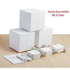 Wireless Router Tenda NOVA MW6 (3 pack) - Bộ phát wifi chính hãng Tenda giá rẻ