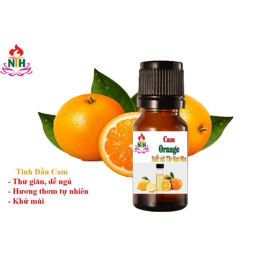 Tinh dầu nguyên chất thơm phòng, khử mùi chai 10ml tùy chọn mùi