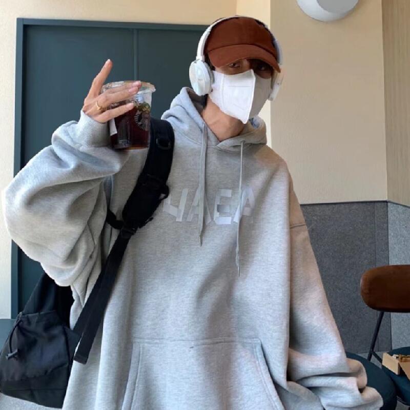 Áo hoodie size M-5XL tay dài thời trang trẻ trung dành cho nam