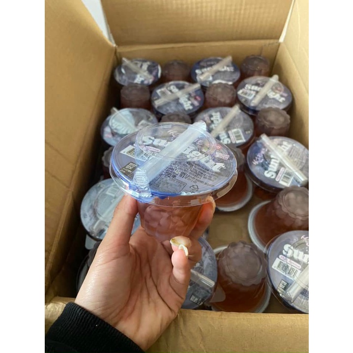 Thạch hút trái cây Sunlight Hàn Quốc 13k/ 1 cốc 180ml