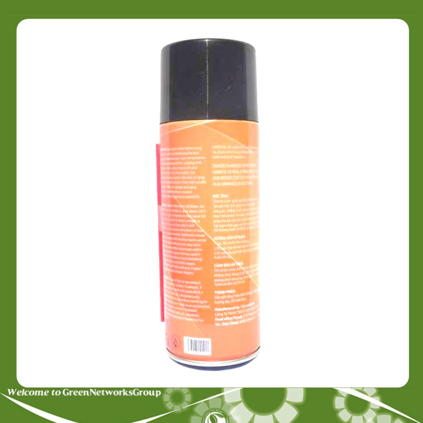Chai xịt bảo dưỡng sên SprayKing Chain Lube 400ml - Greennetworks