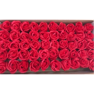 Sỉ hộp đầu 50 hoa sáp thơm 4 lớp