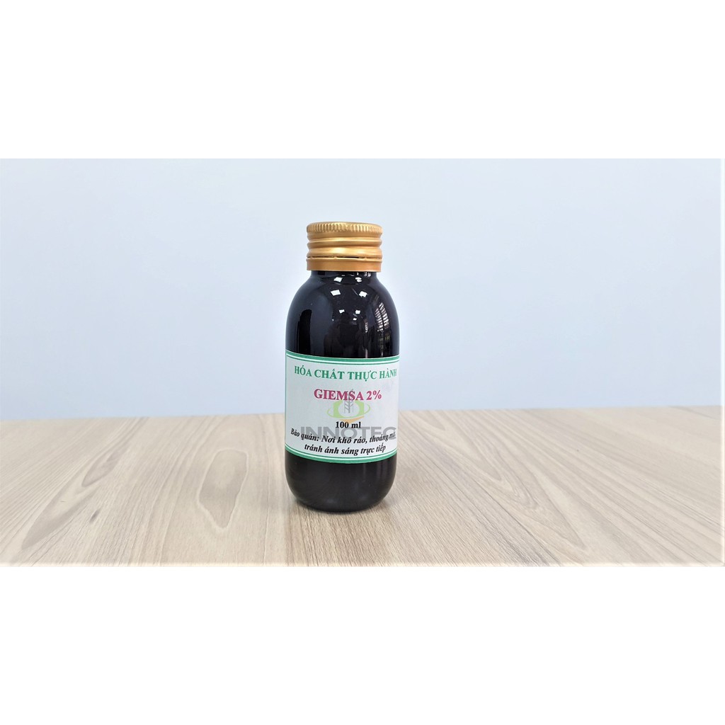 Thuốc nhuộm Giemsa 2% theo Thông tư số 44/2020/TT-BGDĐT Danh mục dạy học tối thiểu lớp 6