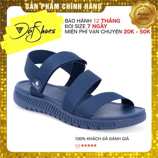 Giày sandal thể thao nam nữ 1 quai ngang cho học sinh đi học, dép quai hậu cá tính cao dưới 7cm - HA04