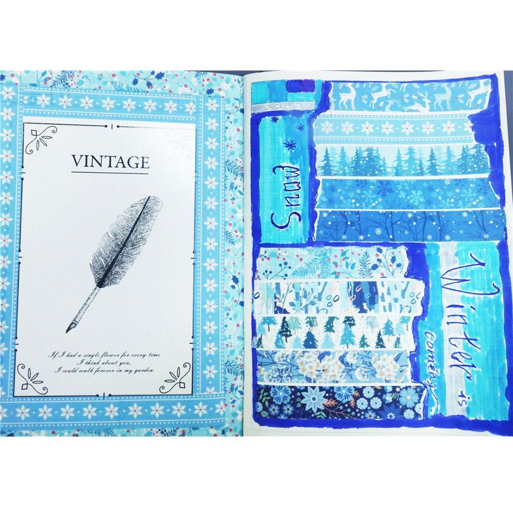 Set 10 Cuộn Băng Dính Nhiều Màu Sắc Dùng Để Trang Trí Đồ Thủ Công