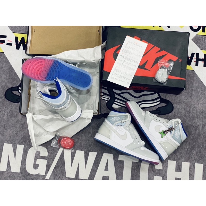 [AGsneaker] Giày thể thao cổ cao zoom chân bè fit lên 1 size...