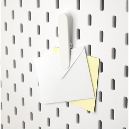 Kẹp cài 2 chiếc SKÅDIS IKEA chính hãng