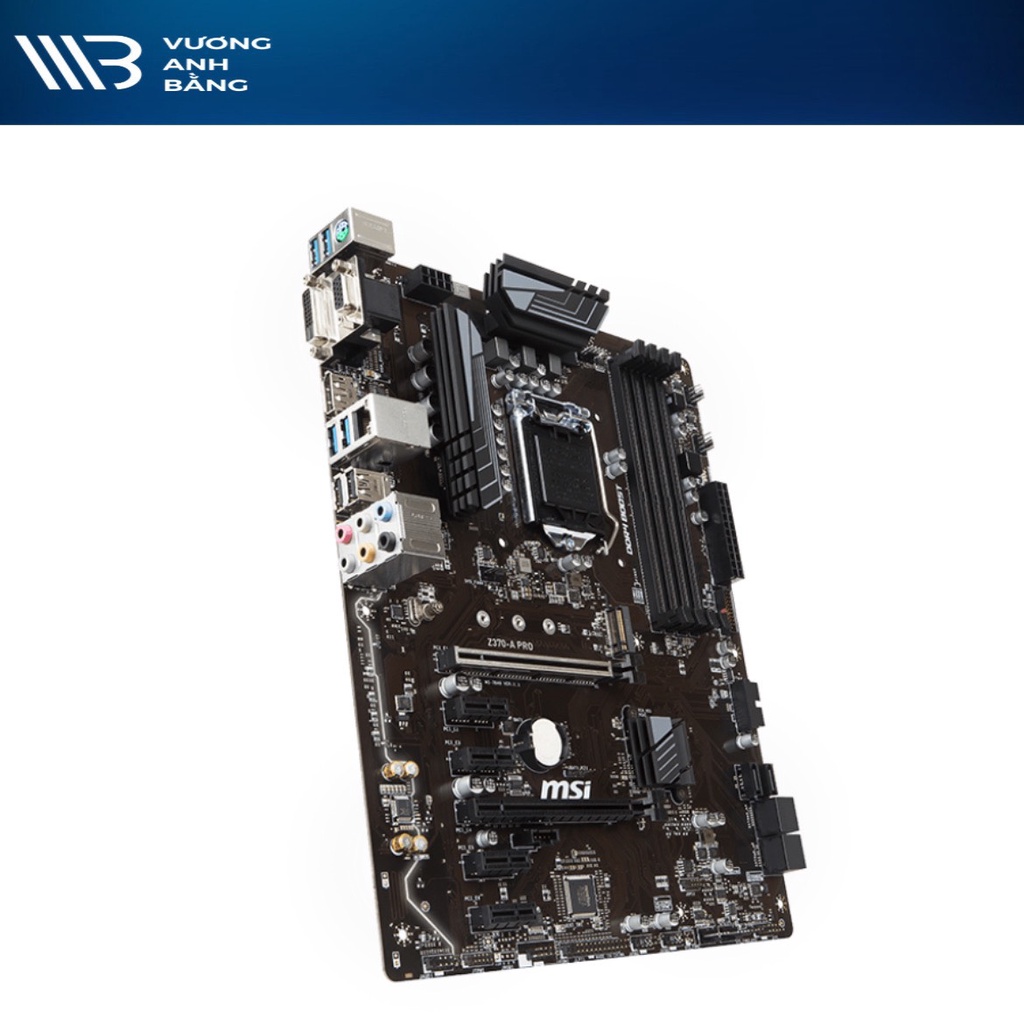 Bo Mạch Chủ Mainboard MSI Z370 A PRO - Hàng Chính Hãng