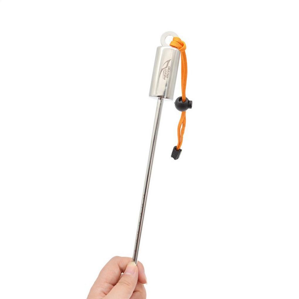 Gậy Lặn Biển Bằng Thép Không Gỉ Kèm Dây Đeo Tiện Dụng Cho Nam