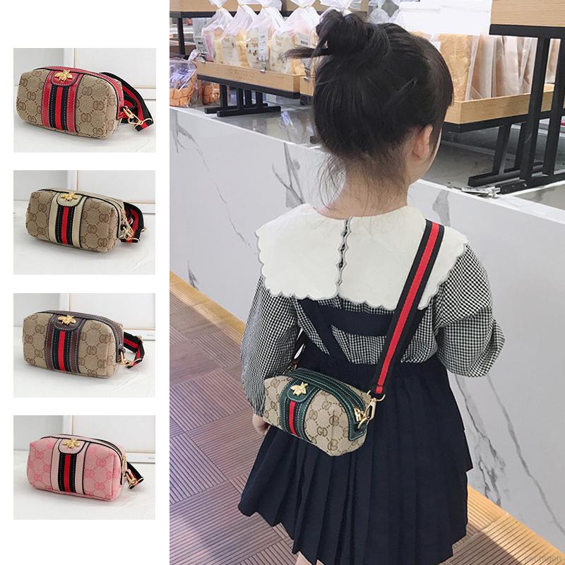 Children Fashion Print Cross-body Handbag Bags Fashion Cute Girls Shoulder Messenger Bag