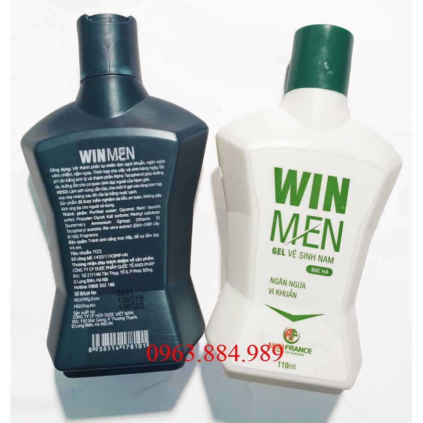 Gen vệ sinh nam Winmen 110ml DD.01
