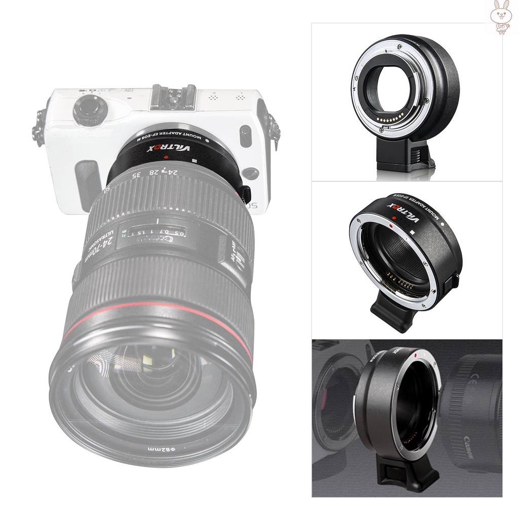 RD Viltrox Auto Focus EF-EOS M MOUNT Lens Mount  Adapter for  EF EF-S Lens to  EOS Mirrorless Camera