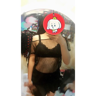 Áo ren đi biển ba lỗ dài