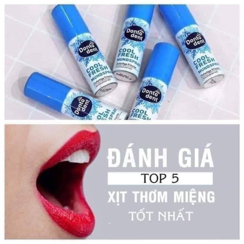 Xịt thơm miệng Dontodent Cool Fresh, 15ml