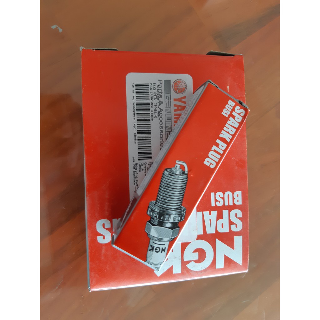 Bugi NGK CR7E/CR8E zin Yamaha " chân dài , chân ngắn " gắn cho " Exciter , novo , Luvias, sirius.... " chính hãng