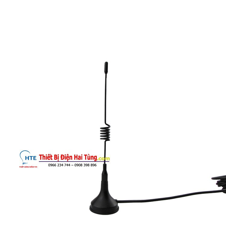 Anten 3G 4G GSM 6DPI dây 3 mét, cây anten 20cm.
