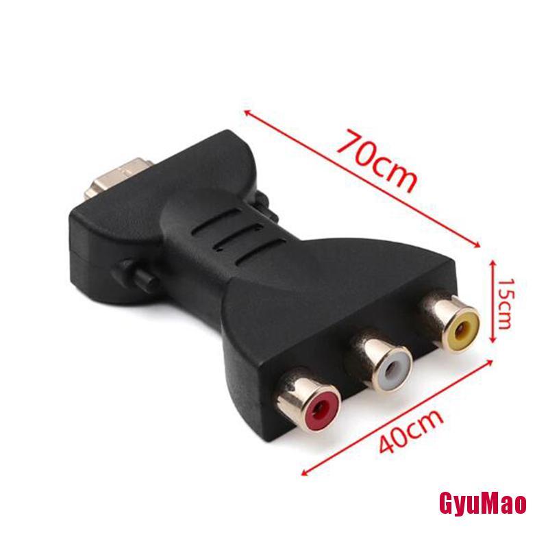Cáp Chuyển Đổi Tín Hiệu Kỹ Thuật Số rx1GUMO 1080p HDMI Sang VGA AV RCA