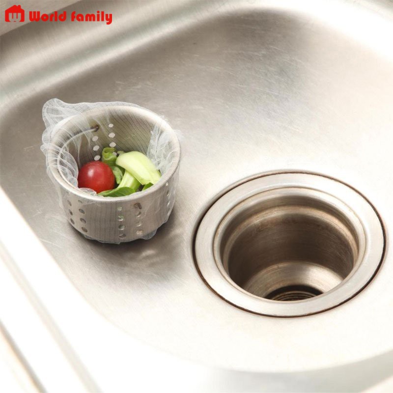 Túi Lọc Rác Bồn Rửa Chén Bát Chống Tắc Nghẽn Ống Thoát Nước