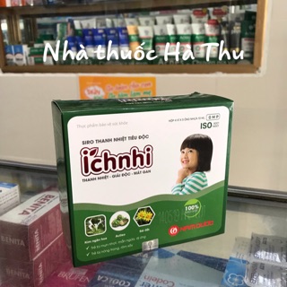 Siro thanh nhiệt tiêu độc cho trẻ em Ích Nhi