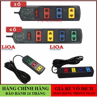 Ổ cắm điện LiOA 4TC, 3TC dây 3m & 5m