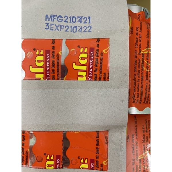 91 gói mực bento thái lan 6g 3 màu | BigBuy360 - bigbuy360.vn