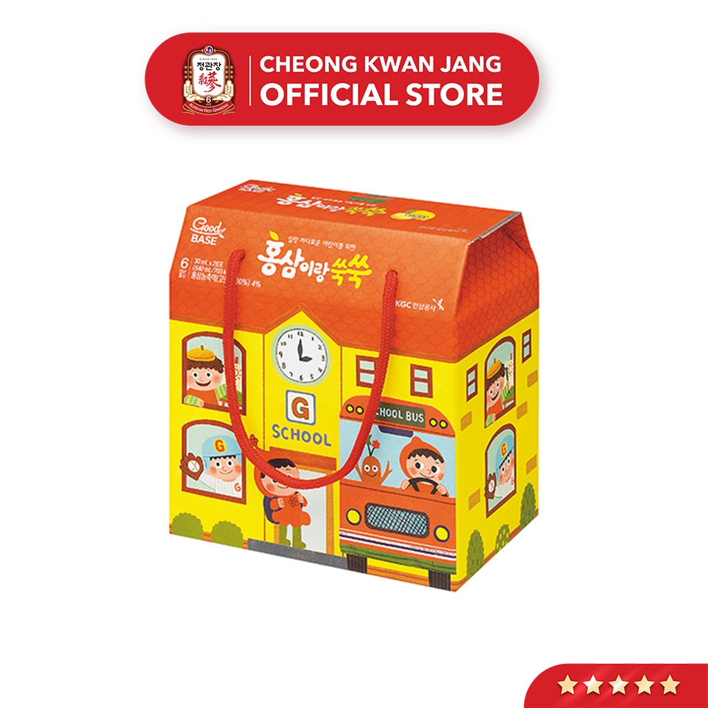 Hồng Sâm Hàn Quốc Cho Bé Từ 6 Tuổi Goodbase KGC Cheong Kwan Jang (30ml x 28 gói)