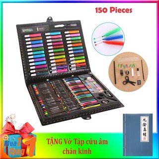 Bộ Bút Màu 150 món cho bé tập vẽ.