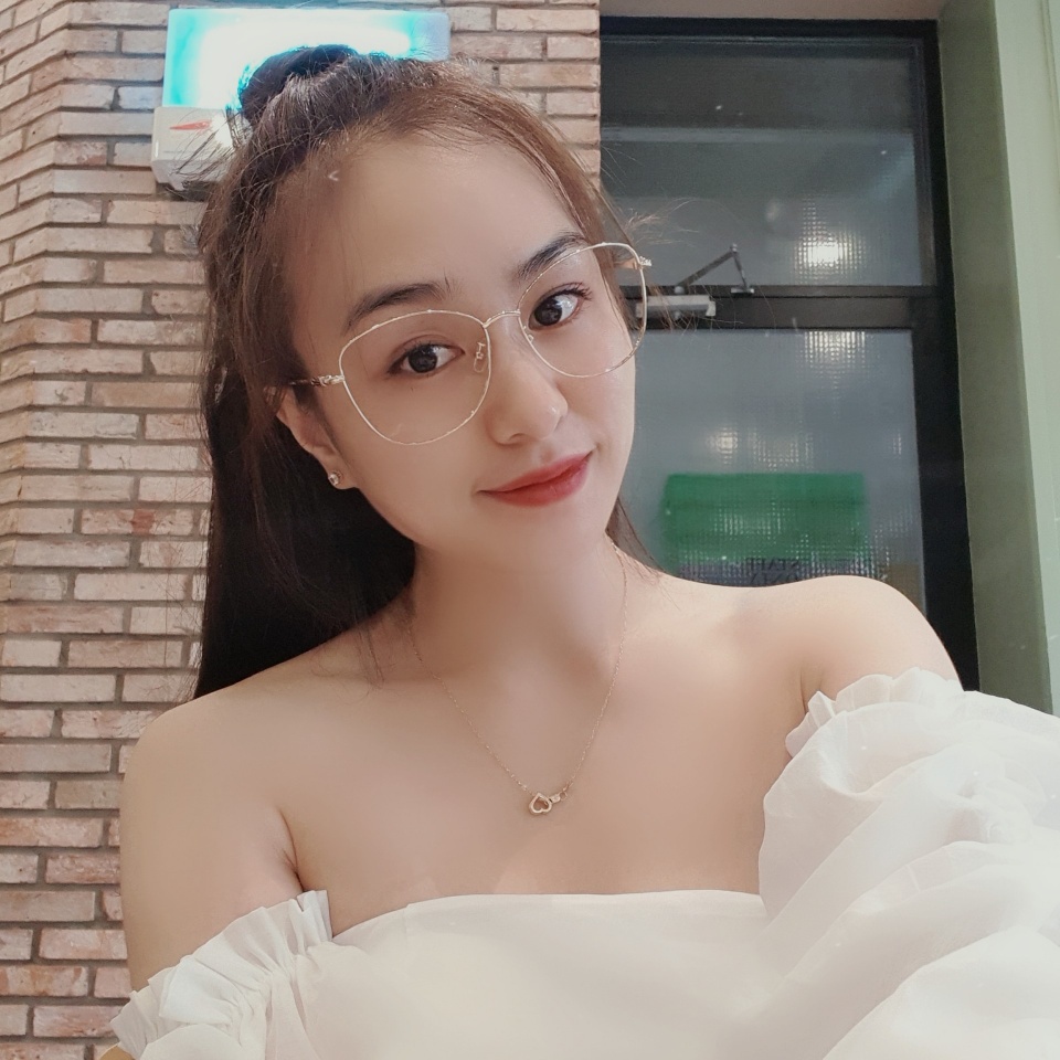 Kính kim loại mắt to gọng titan không han rỉ D2921