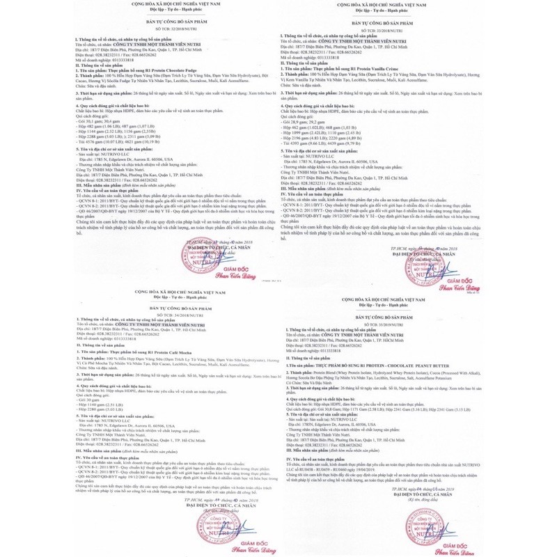 Sữa Tăng Cơ, Phát Triển Cơ, Bổ Sung Protein Rule 1 Protein 10Lbs