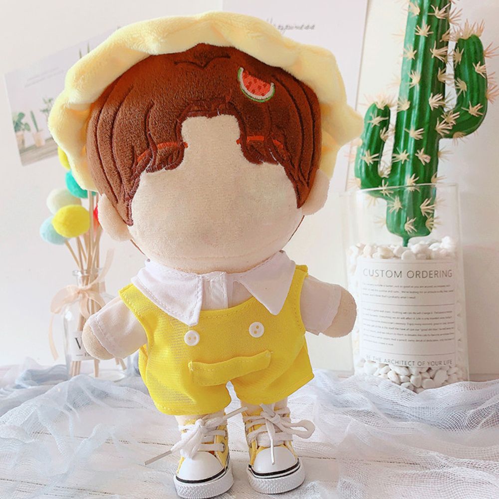 Quần yếm nhồi bông hình động vật hoạt hình đáng yêu 20cm