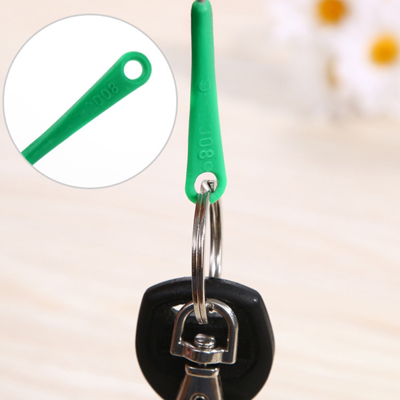 Bộ 5 Dụng Cụ Lấy Ráy Tai Bằng Thép Không Gỉ Tay Cầm Nhựa Màu Sắc Ngẫu Nhiên Đa Năng Kèm Móc Khóa Tiện Dụng