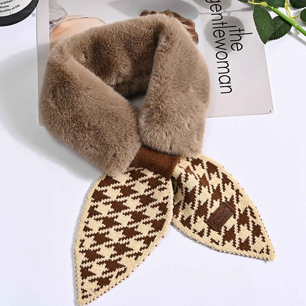 (MỚI) Khăn choàng cổ giả lông thú cho nữ