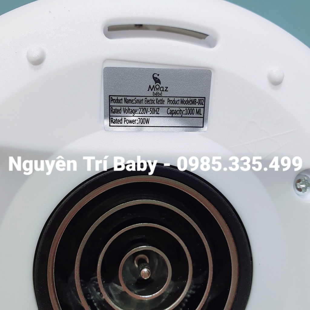 Bình thủy tinh thay thế Moaz bébé MB-002 (không gồm đế máy)