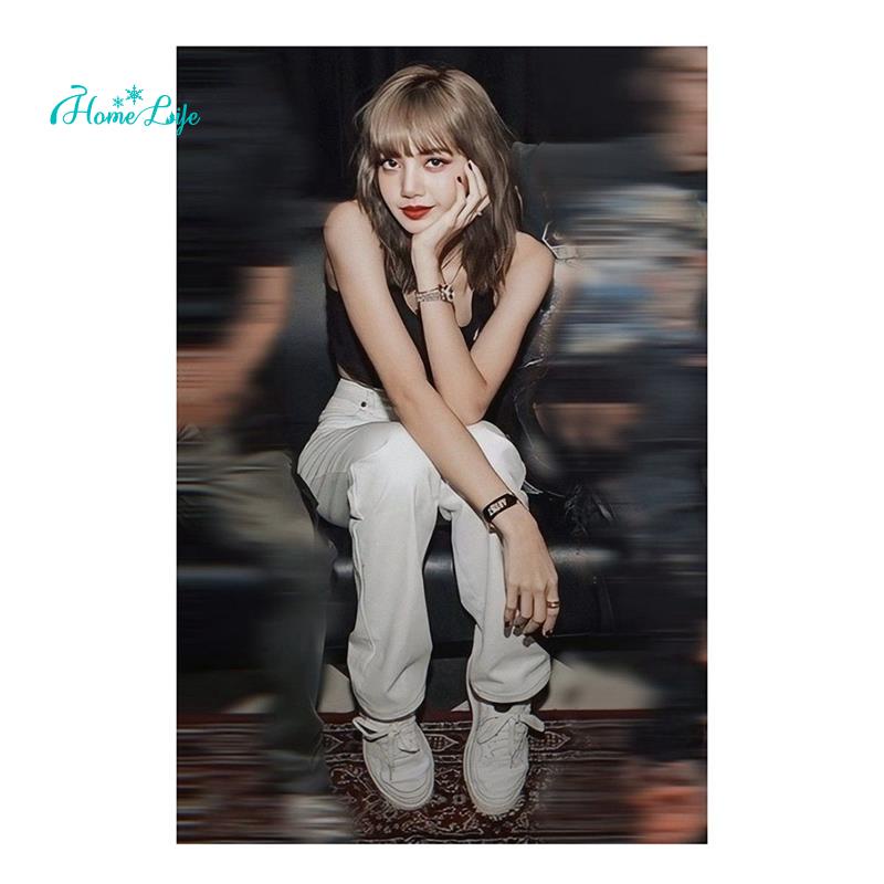 Tranh Đính Đá Kim Cương Toàn Bộ Diy Hình Lisa Blackpink