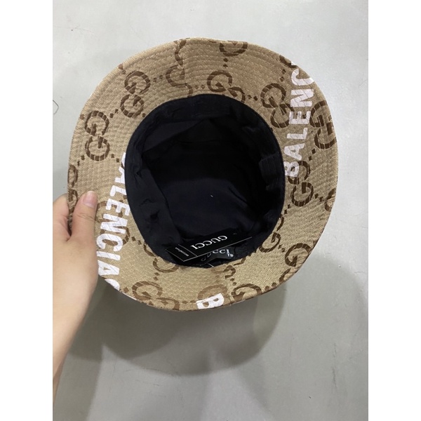 Nón bucket nam nữ, bo cụp gcc in chữ ba thời trang hot trend